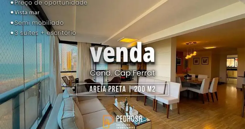 Apartamento à venda com 200 m2 - 3 quartos - no bairro de Areia Preta/Natal - 3 vagas