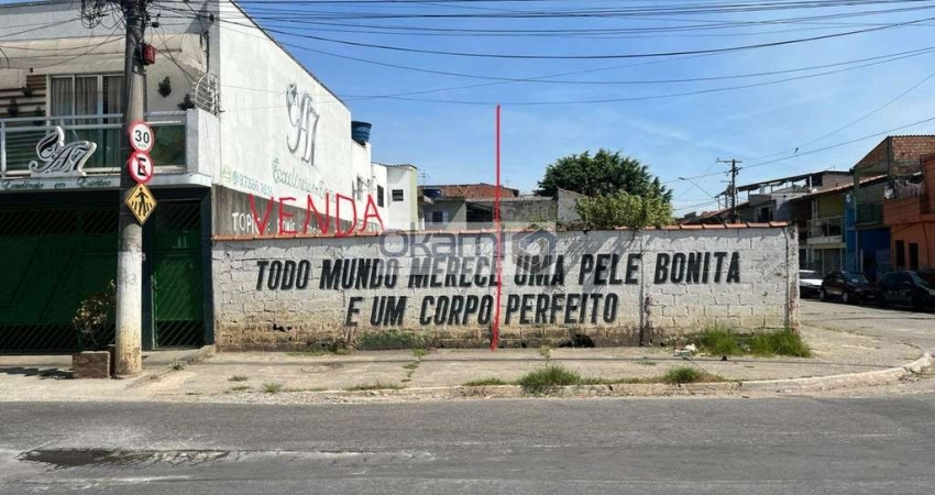 Terreno meio lote à venda - R$ 160mil - bairro Cidade Seródio - Guarulhos/SP