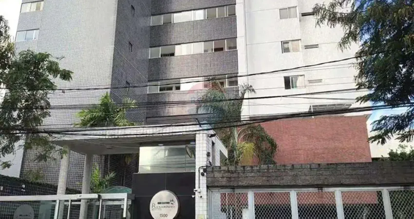 Apartamento moderno com 3 quartos e lazer completo na av. santos dumont, rosarinho