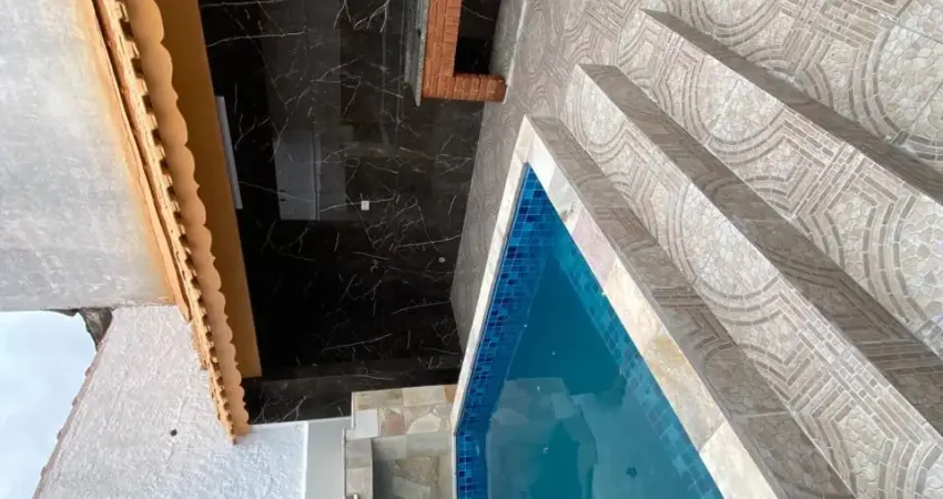 Vendo linda casa com piscina em mongaguá aceita financiamento bancário