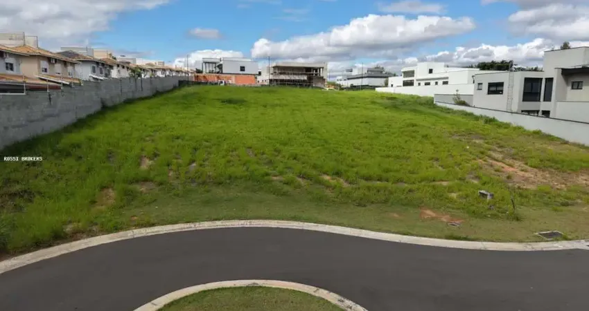 Terreno em condomínio para venda em indaiatuba, jardim santa rita