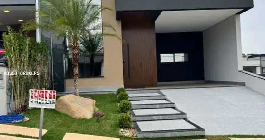 Casa em condomínio para venda em indaiatuba, loteamento park gran reserve, 3 dormitórios, 3 suítes, 5 banheiros, 3 vagas