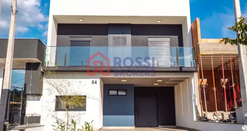 Casa em condomínio para venda em indaiatuba, loteamento park gran reserve, 3 dormitórios, 1 suíte, 3 banheiros, 4 vagas