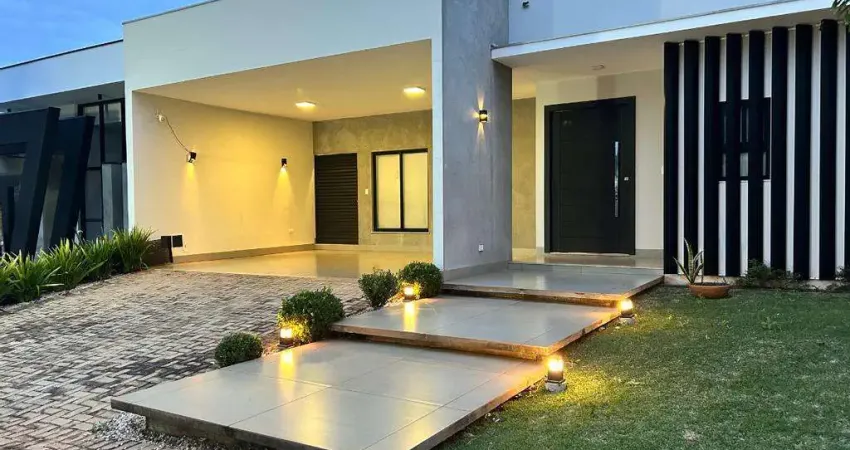 Casa em marialva, condomínio fechado, piscina, 03 suítes com 290m2