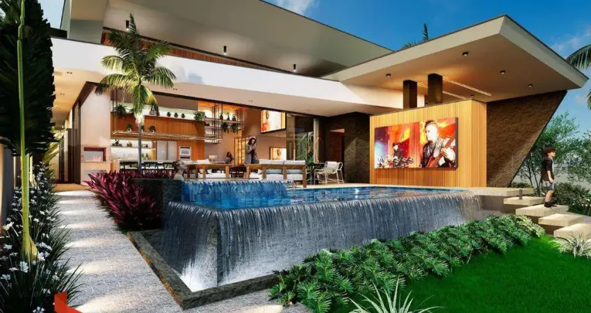 casa a venda com 5 suítes, piscina, churrasqueira e garagem grande em Porto Rico