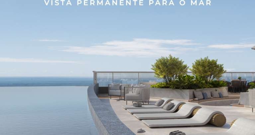 Uma embarcação urbana à beira-mar, a sensação de liberdade de viver todos os dias em um cruzeiro.