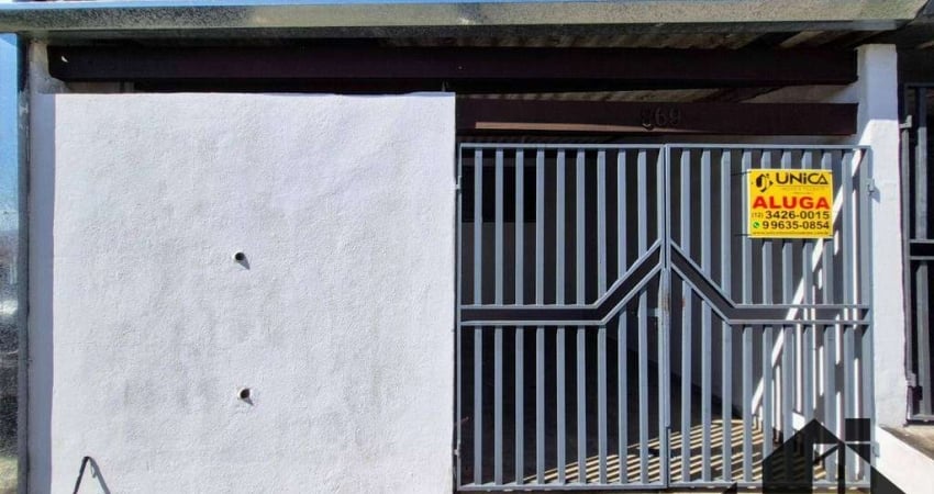Casa com 2 dormitórios para alugar, 100 m² por R$ 1.455,34/mês - Parque Senhor do Bonfim - Taubaté/SP
