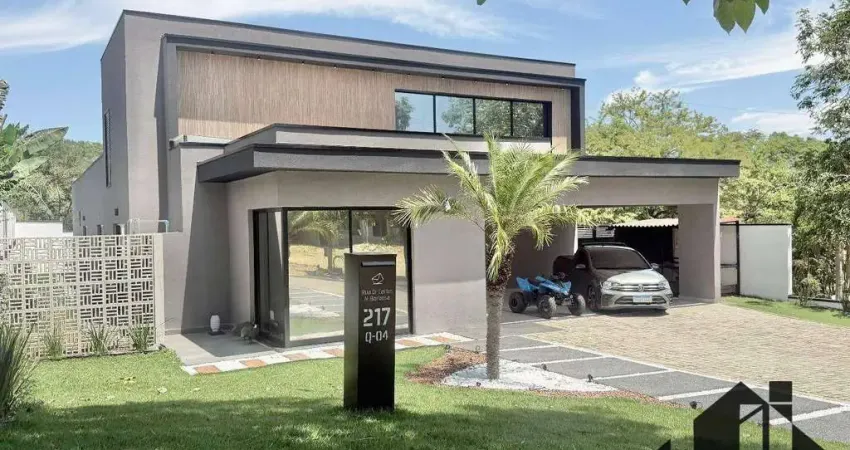 Casa com 3 dormitórios à venda, 261 m² por r$ 1.699.000 - condomínio reserva altos do cataguá - taubaté/sp