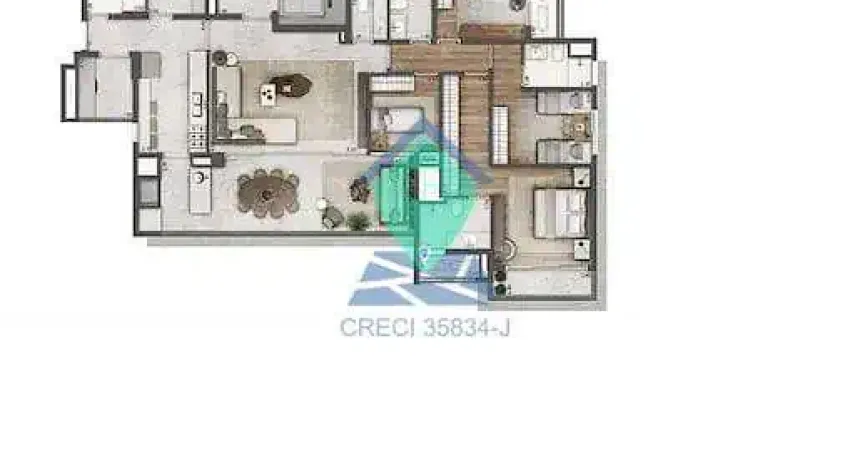 Apartamento à venda, 180 m² por r$3.199.999,00- alto da lapa - são paulo/sp