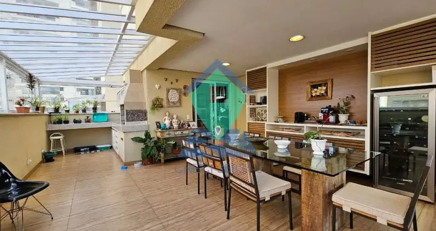 Penthouse com 3 suítes à venda, 316 m² por r$ 4.800.000 - vila romana - são paulo/sp