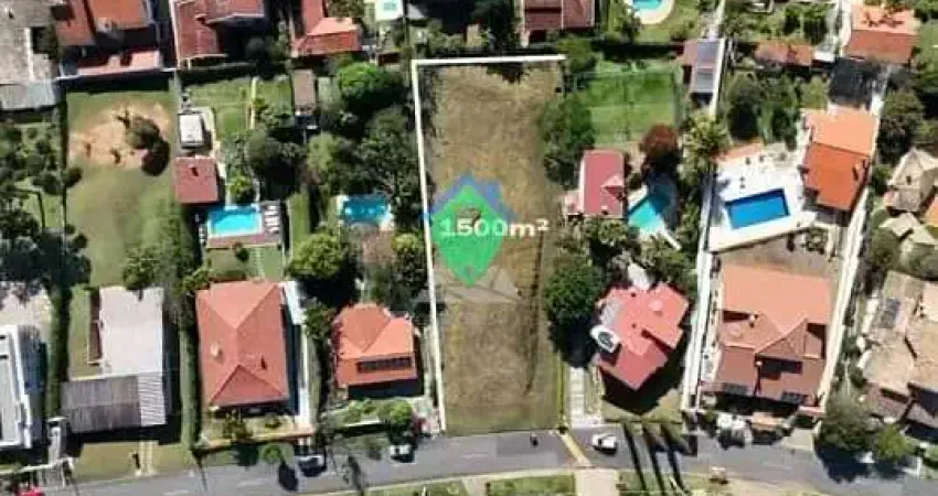 Terreno em condominio 1.500m² à venda por R$880.000,00 Vinhedo, SP