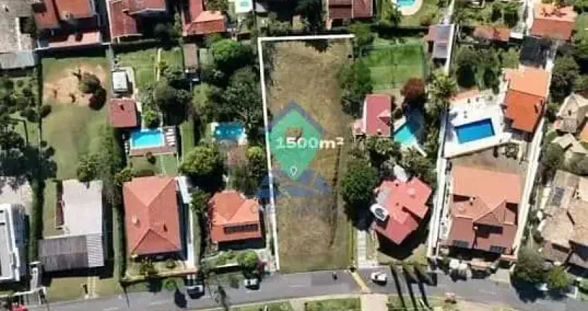 Terreno em condominio 1.500m² à venda por r$780.000,00 vinhedo, sp