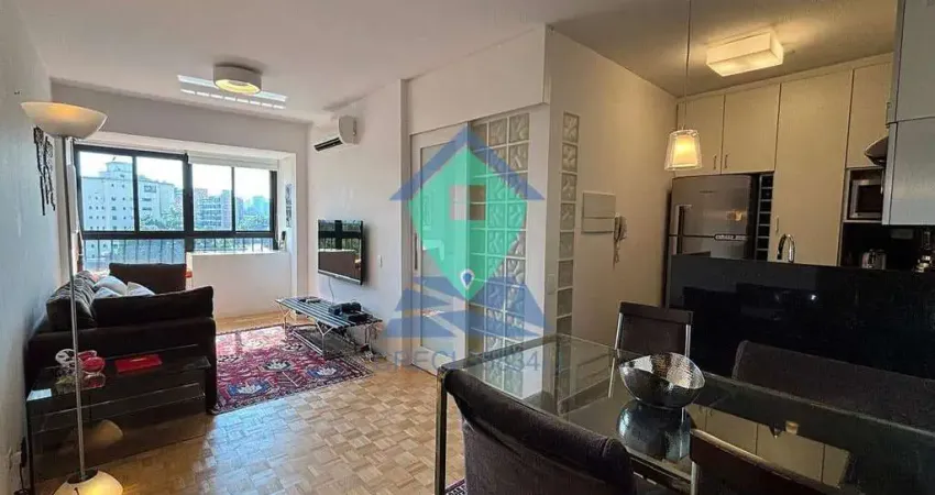 Apartamento 38m² para locação r$ 5.850,00 no itaim bibi, são paulo, sp