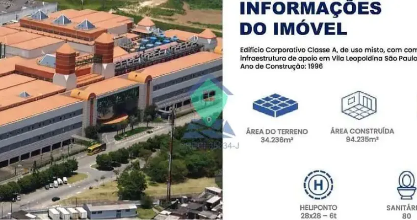 Prédio comercial com 94.235,00m² para venda por r$ 450.000.000,00 e locação por r$ 5.234.821,98 na