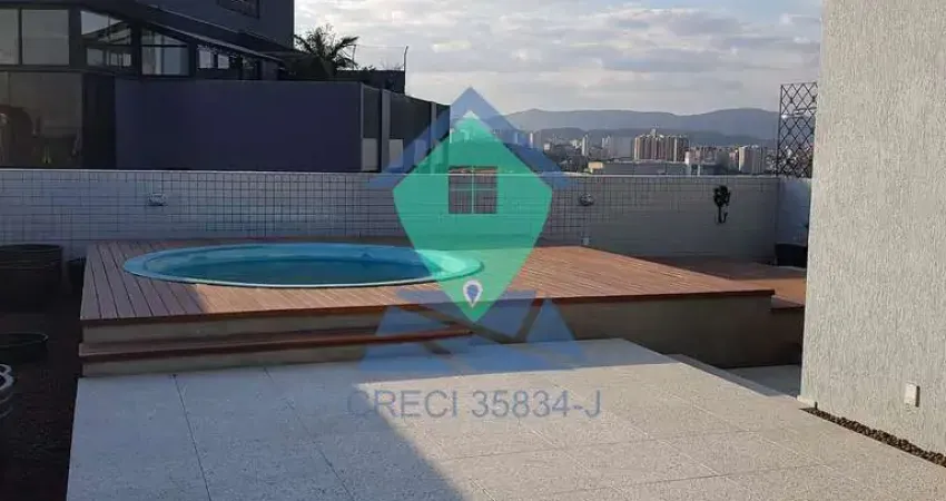 Cobertura duplex 299m² para venda por r$ 2.600.000,00 e locação por r$14.858,38, na bela aliança, s