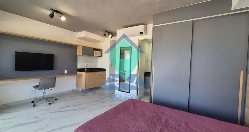 Studio mobiliado 32m² para venda por r$ 650.000,00 e locação por r$ 4.350,00 na vila pompéia, são p