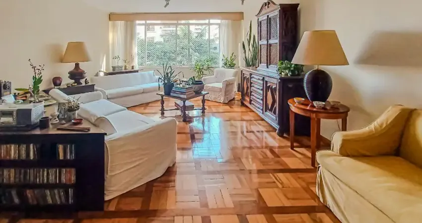 Excelente apto 212ms, 3 dorms., 1 suite,  1 vaga em frente ao Colégio Dante no Jardins - SP