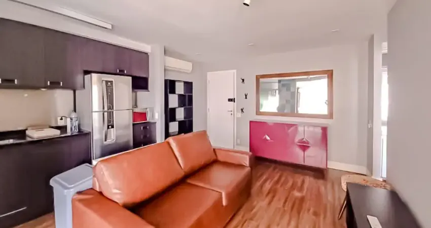 Lindo Apto mobiliado, andar alto,prédio com lazer completo na R. Bela Cintra