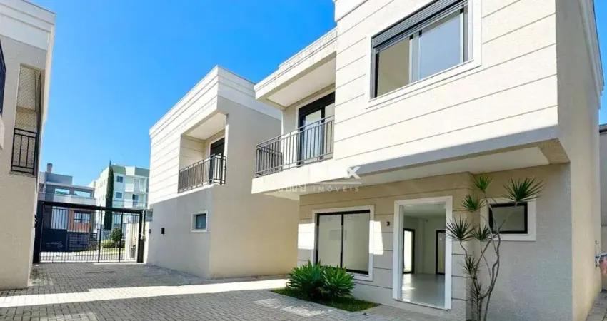 Casa nova com 3 quartos à venda, 117 m² por r$ 849.000 - boa vista - curitiba/pr