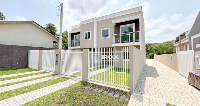 Sobrado com 3 quartos sendo 1 suíte à venda, 83 m² por R$ 550.000 - Santa Felicidade, Curitiba/PR