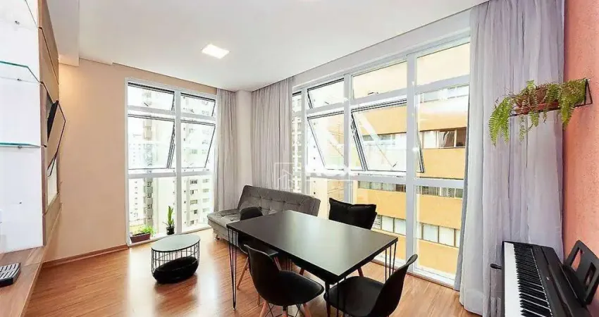 Apartamento mobiliado, 2 quartos à venda - Batel - Curitiba/PR