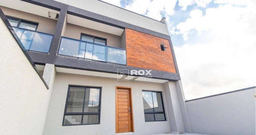 Sobrado com 3 quartos sendo 1 suíte à venda, 101 m² por R$ 629.000 - Xaxim - Curitiba/PR