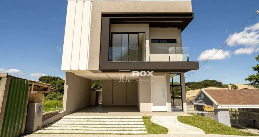 Casa nova em condomínio com 3 suítes à venda, região de Santa Felicidade - Curitiba - PR