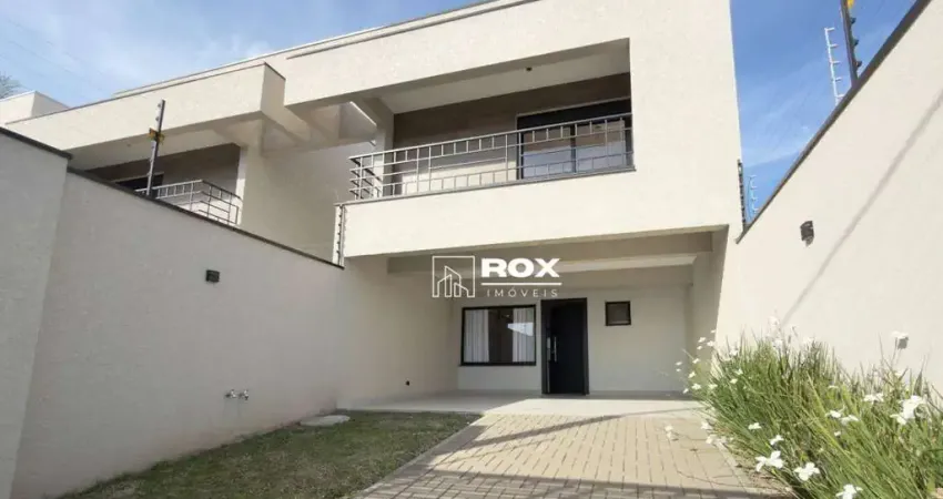 Sobrado mobiliado, 3 suítes à venda - santa felicidade - curitiba/pr