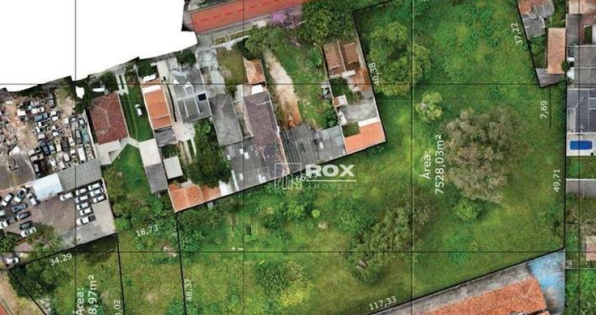 Terreno à venda, 7528 m² por R$ 16.000.000 - Novo Mundo - Curitiba/PR