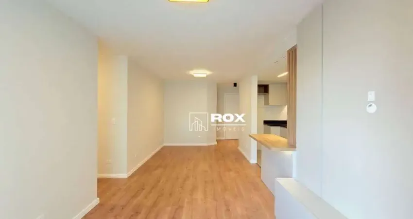 Apartamento mobiliado, 3 quartos - capão raso - curitiba/pr