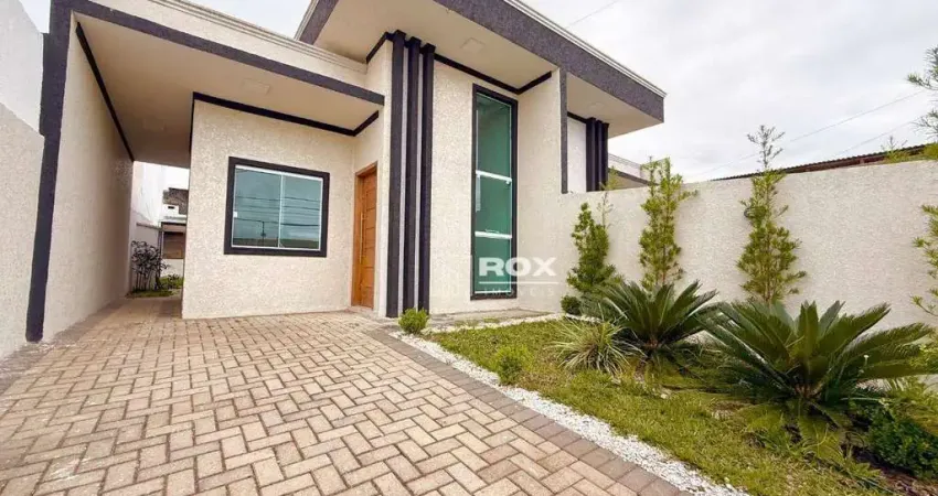 Casa térrea de alto padrão com 3 quartos à venda, 90 m² por R$ 480.000 - Santa Terezinha, Fazenda Rio Grande/PR
