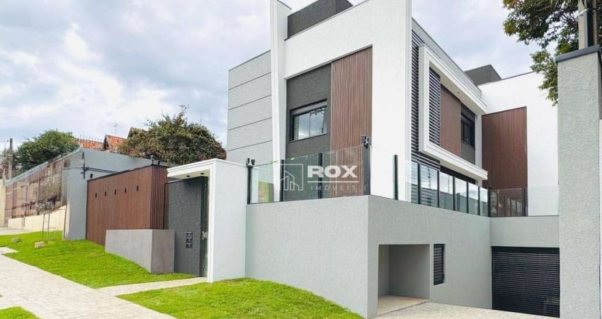Sobrado de alto padrão com 2 quartos 1 suíte à venda, 192 m² por R$ 1.550.000 - Seminário, Curitiba/PR