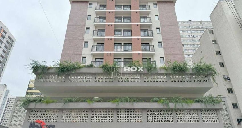 Apartamento com 2 quartos à venda, 34 m² por R$ 399.000 - Centro, Curitiba/PR