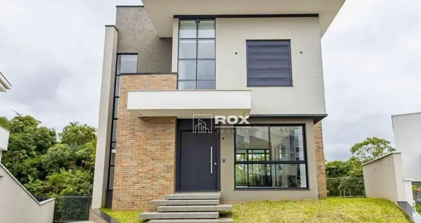 Casa de alto padrão com 3 quartos suítes à venda, 312 m² por R$ 3.400.000 - Santa Felicidade, Curitiba/PR