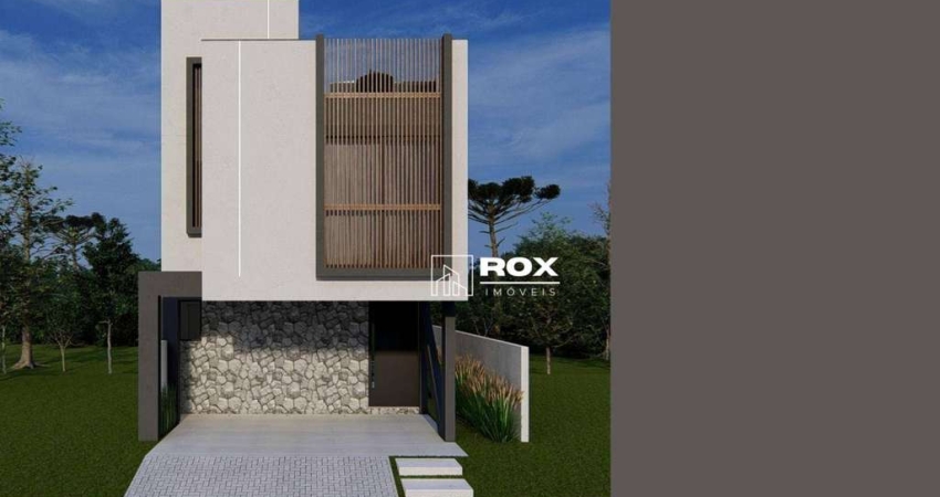Casa com 3 suítes à venda, 221 m² por R$ 1.665.000 - Santa Cândida, Curitiba/PR