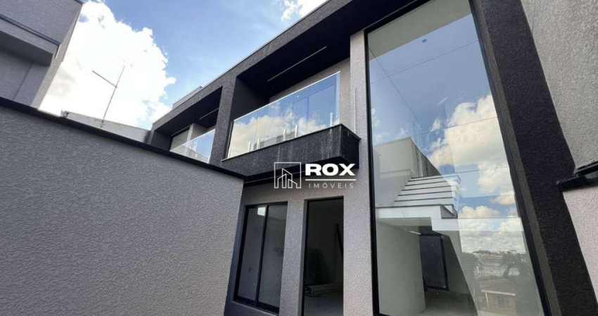Sobrado com 3 quartos 1 suíte à venda, 110 m² por R$ 649.000 - Xaxim, Curitiba/PR