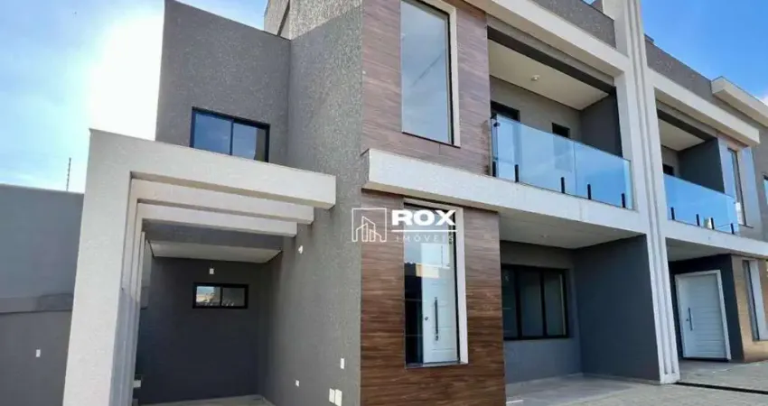 Sobrado triplex com 3 quartos 1 suite à venda, 106 m² por R$ 680.000 - Tingui, Curitiba/PR