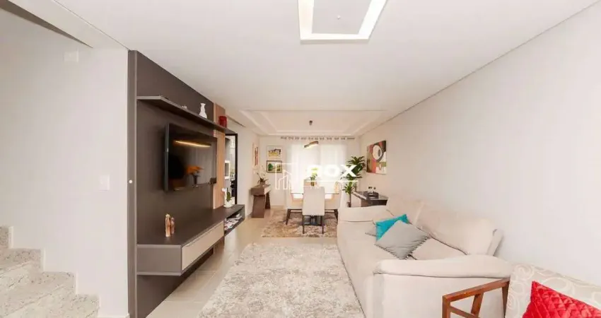 Sobrado de Alto Padrão com 3 quartos 1 suíte à venda, 118 m² por R$ 794.000 - Santa Cândida, Curitiba/PR