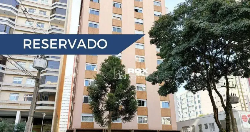 Apartamento amplo, com 3 quartos para alugar - bigorrilho - curitiba/pr