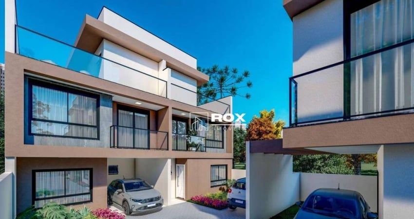 Sobrado com 3 quartos à venda, 114 m² por R$ 689.000 - Uberaba - Curitiba/PR