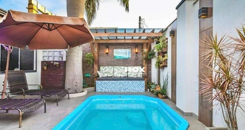 Casa com 3 quartos e piscina aquecida à venda, 105 m² por R$ 615.000 - Thomaz Coelho, Araucária/PR