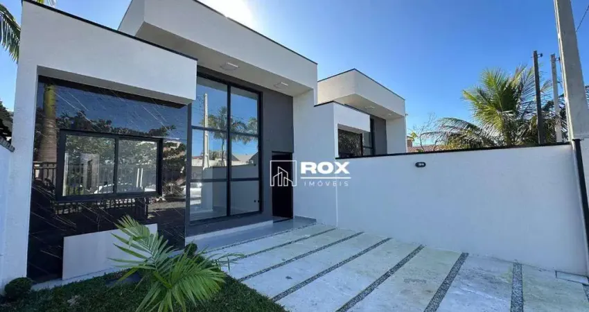 Casa no litoral com 2 suítes à venda, 68 m² a partir de R$ 660.000 - Praia de Leste, Pontal do Paraná/PR