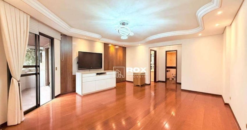 Apartamento semi-mobiliado com 4 quartos para alugar, 178 m² por R$ 10.166/mês - Água Verde, Curitiba/PR