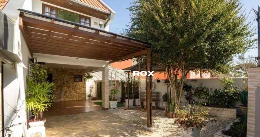 Sobrado com 3 quartos à venda, 149 m² por R$ 1.100.000 - Vista Alegre, Curitiba/PR