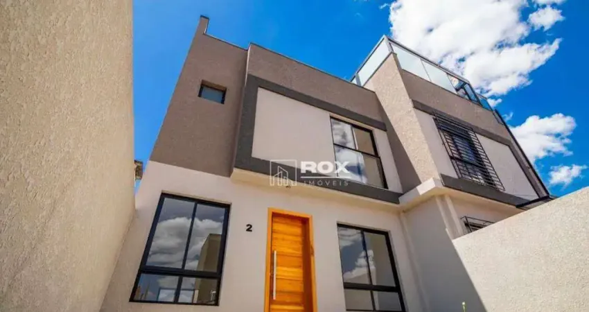 Sobrado com 3 quartos à venda, 102 m² por R$ 699.000 - Lindóia, Curitiba/PR