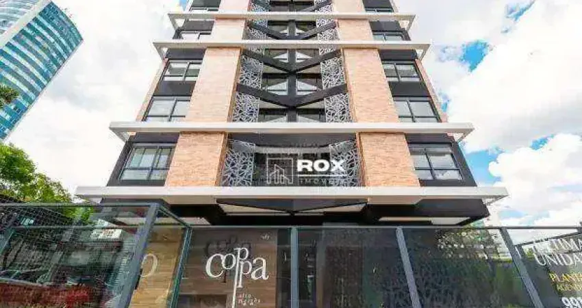 Apartamento de alto padrão novo com 3 suítes para alugar, 121 m² por R$ 10.500/mês - Mercês, Curitiba/PR