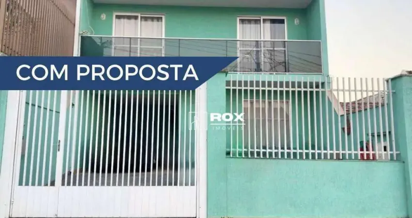 Sobrado mobiliado, 3 quartos à venda, 130 m² por r$ 590.000 - santa felicidade - curitiba/pr