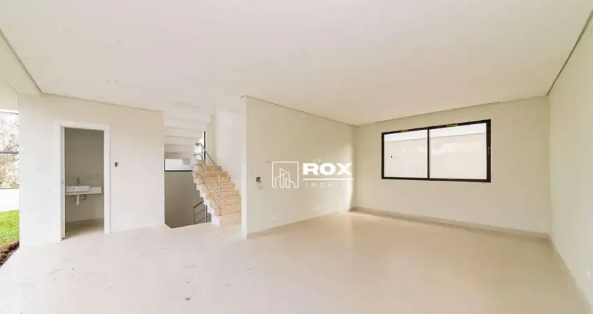 Sobrado de alto padrão com 3 suíte e amplo jardim à venda por r$ 1.547.000 - guabirotuba, curitiba/pr