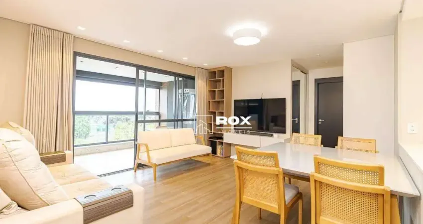 Apartamento de alto padrão com 3 quartos, varanda gourmet e 3 vagas à venda, 105 m² por r$ 1.599.000 - cristo rei, curitiba/pr