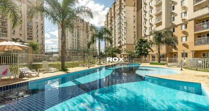Apartamento em condomínio clube com 3 quartos à venda, 62 m² por r$ 490.000 - xaxim - curitiba/pr